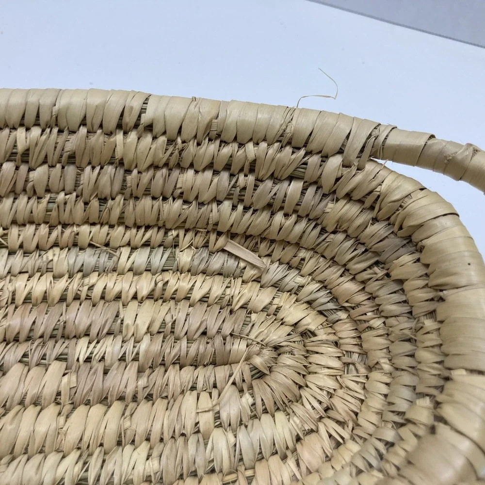 African Rafia Basket Made in Cameroon 18.75